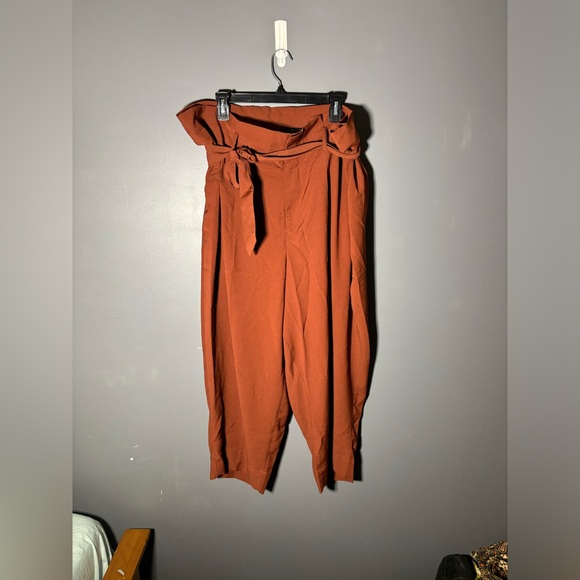 Madewell Drapey Paper Bag Waist Pants Women’s Size 24 - Picture 2 of 5